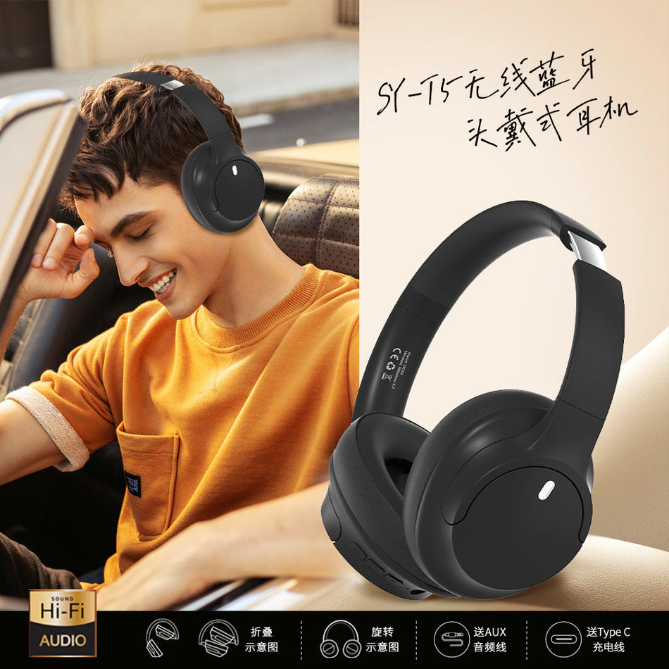 Wireless Bluetooth Noise Cancelling Over-Ear Headphones Custom Model