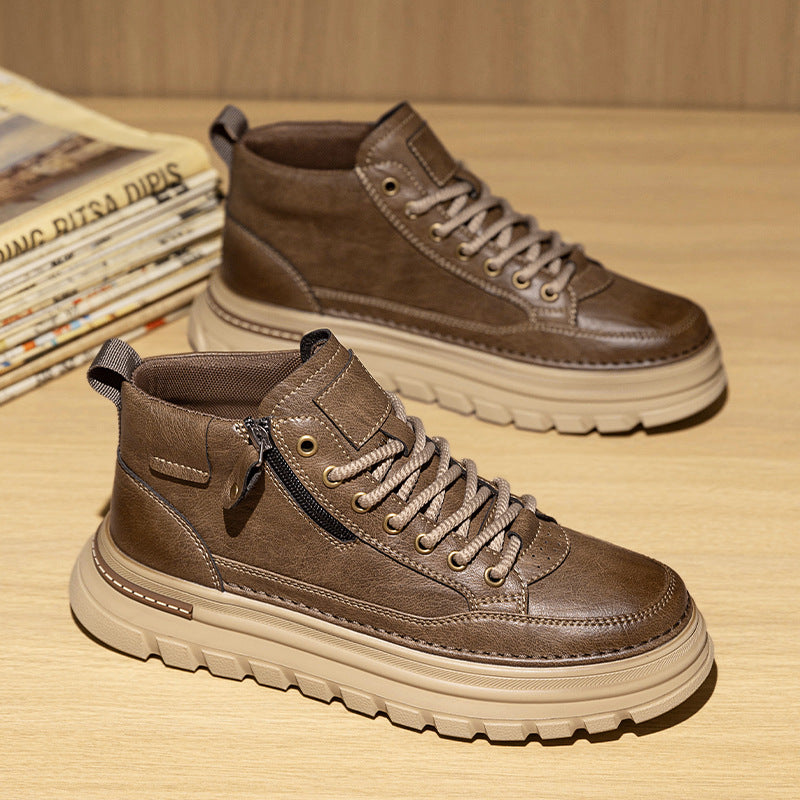 Men's Retro British High-Top Martin Work Boots