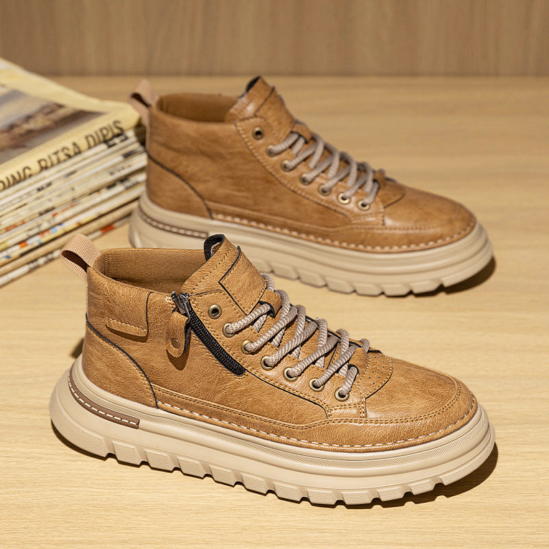 Men's Retro British High-Top Martin Work Boots