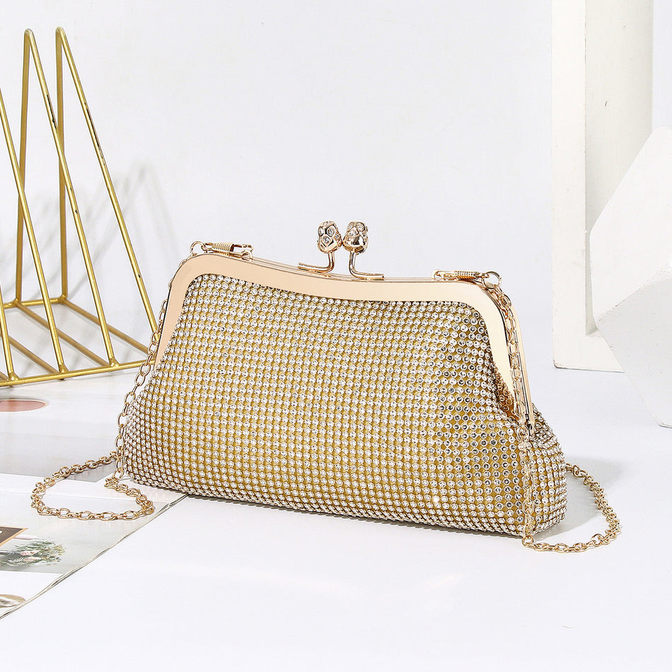 Rhinestone Evening Bag Women's Portable Luxury Clutch