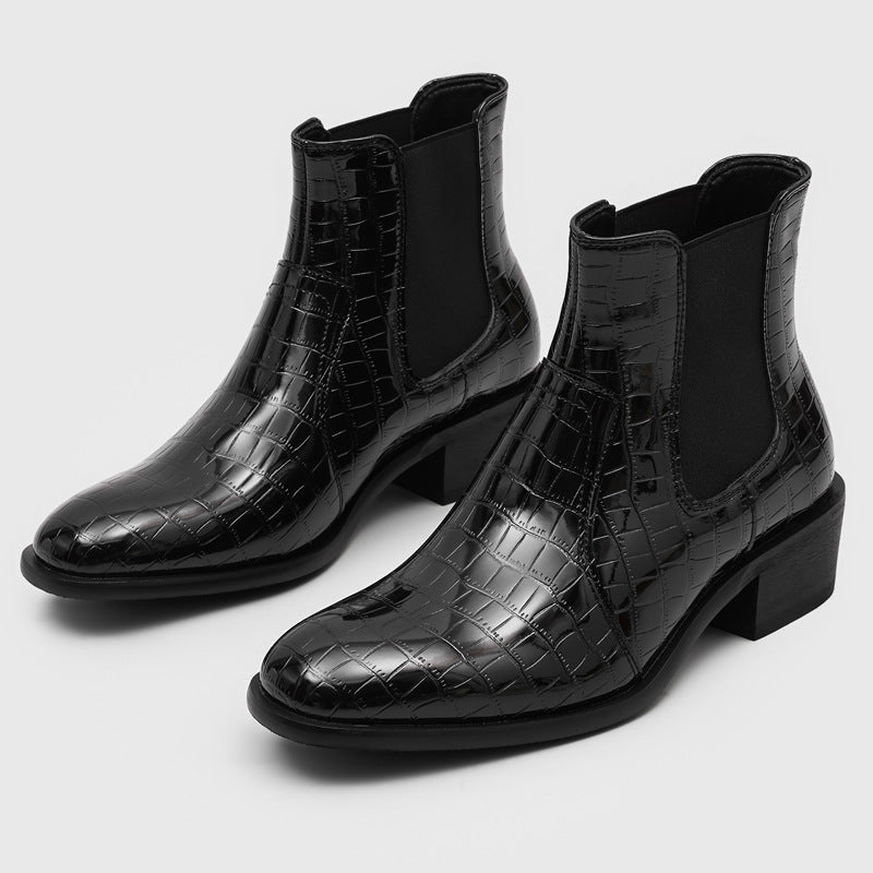 Men's British Style Chelsea Martin Ankle Boots