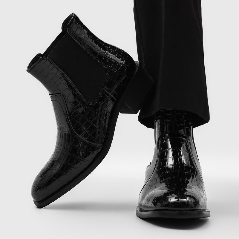 Men's British Style Chelsea Martin Ankle Boots