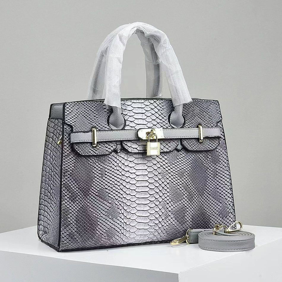 Textured Fashion Shoulder Messenger Handbag for Women