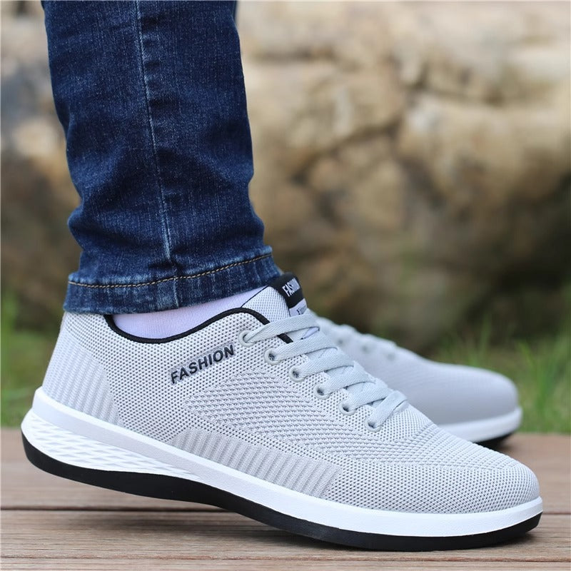 Men's Breathable Mesh Anti-Slip Running Sneakers