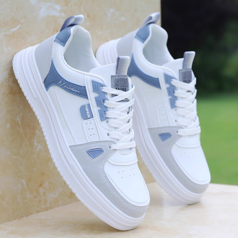 Men's Waterproof Casual Board Shoes Lightweight Non Slip Sneakers