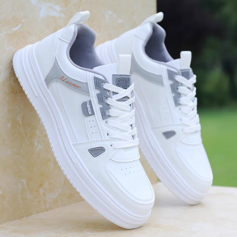 Men's Waterproof Casual Board Shoes Lightweight Non Slip Sneakers