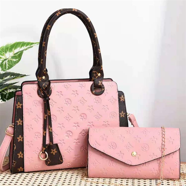 Embossed Contrast Color Shoulder Crossbody Handbag for Women