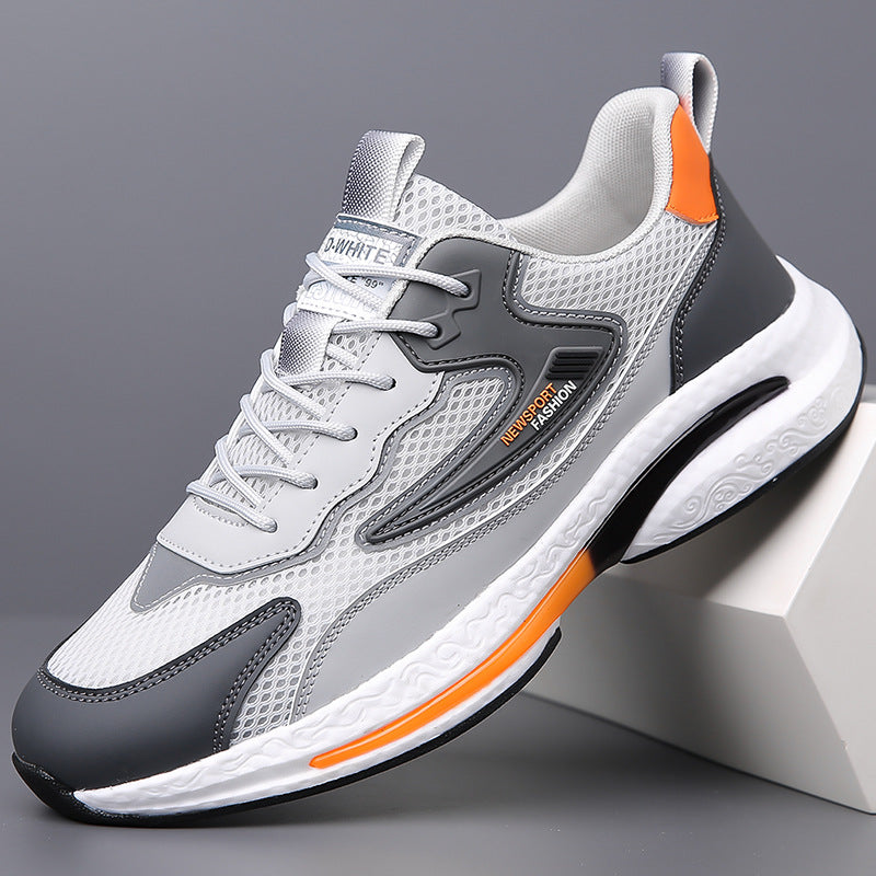 Men's Mesh Casual Sneakers Lightweight Anti Slip Running Shoes
