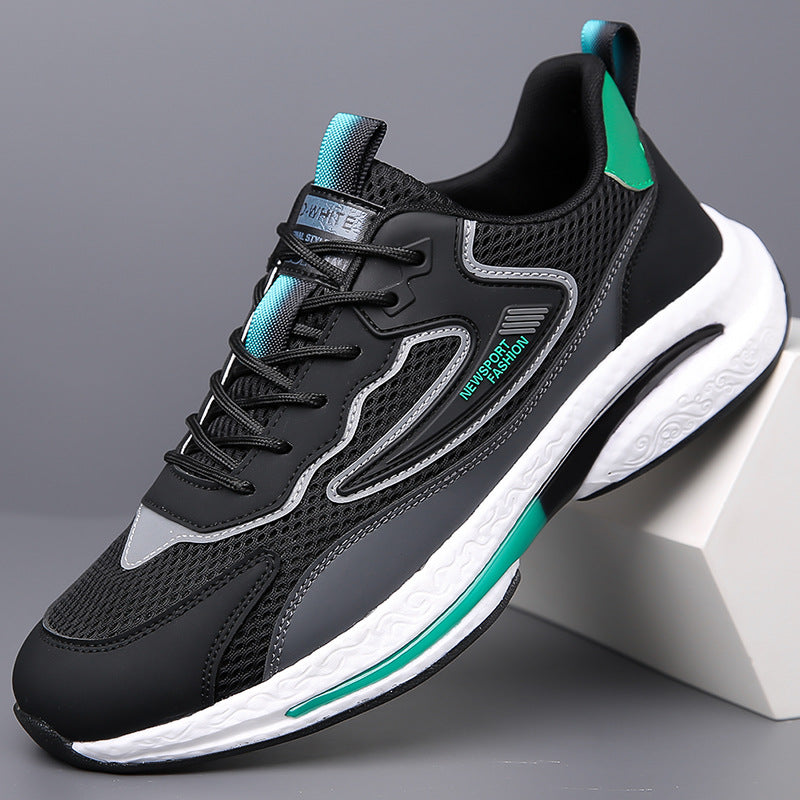 Men's Mesh Casual Sneakers Lightweight Anti Slip Running Shoes