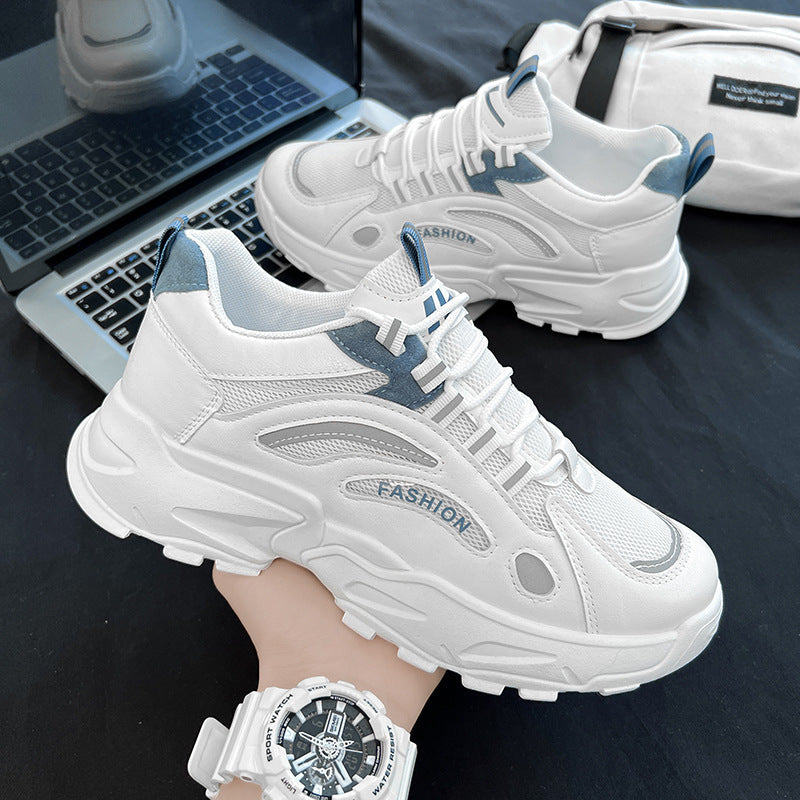 Men's Mesh Casual Sneakers Lightweight Breathable Dad Shoes