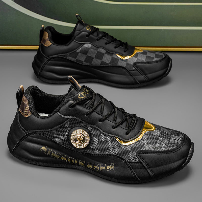 Men's Mesh Casual Sneakers Lightweight Breathable Soft Sole Shoes