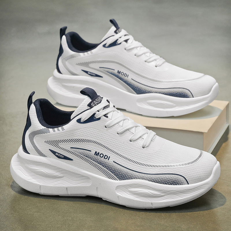 Men's Breathable Mesh Dad Sneakers Casual Lightweight Shoes