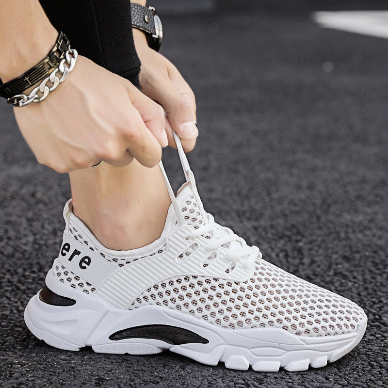 Men's Breathable Mesh Casual Sneakers Lightweight Running Shoes