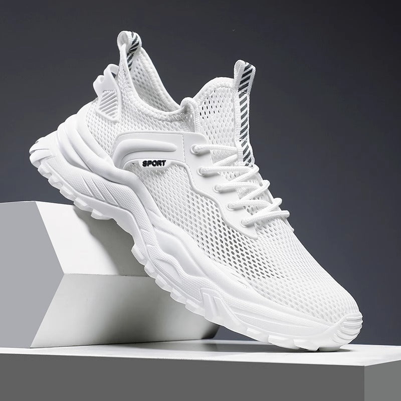 Men's Breathable Mesh Sneakers Casual Lightweight Running Shoes