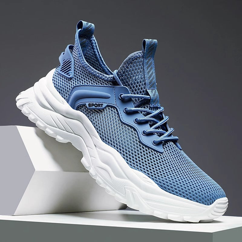 Men's Breathable Mesh Sneakers Casual Lightweight Running Shoes