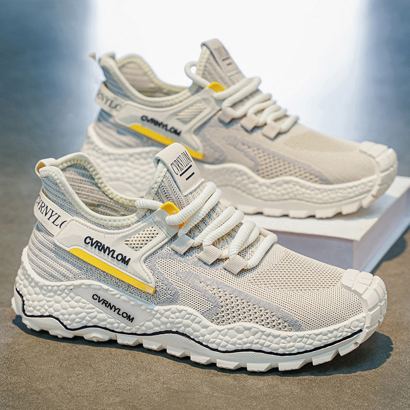 Men's Breathable Mesh Running Sneakers Lightweight Casual Shoes