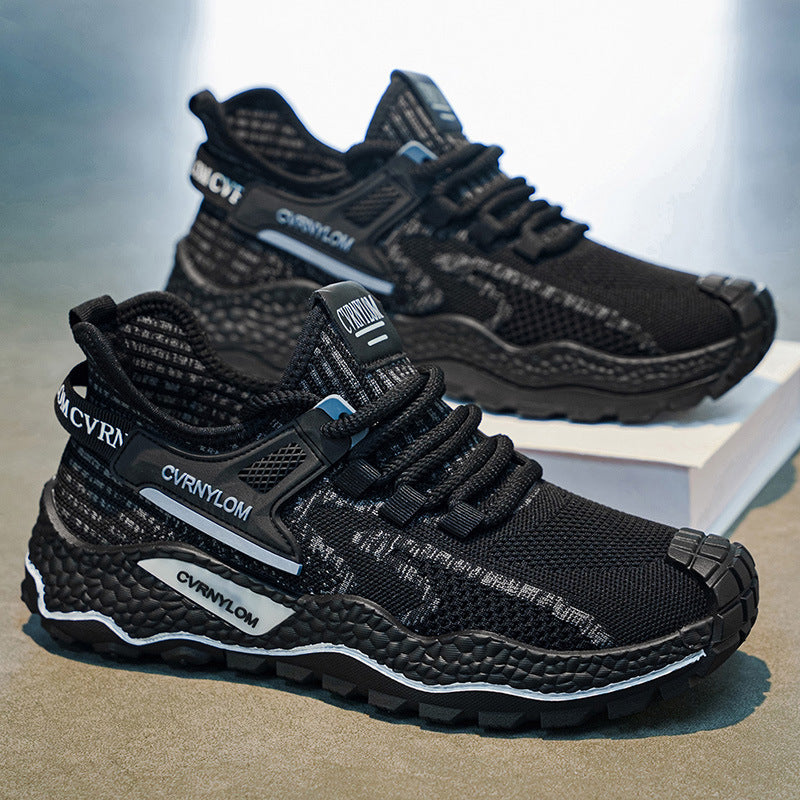 Men's Breathable Mesh Running Sneakers Lightweight Casual Shoes