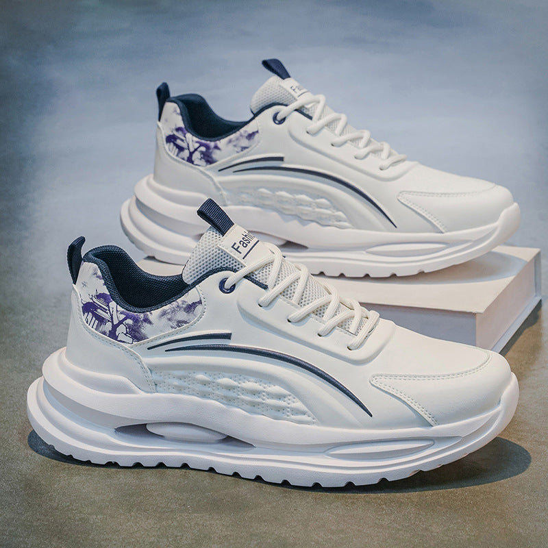 Breathable Mesh Platform Sneakers Thick Sole Casual Shoes