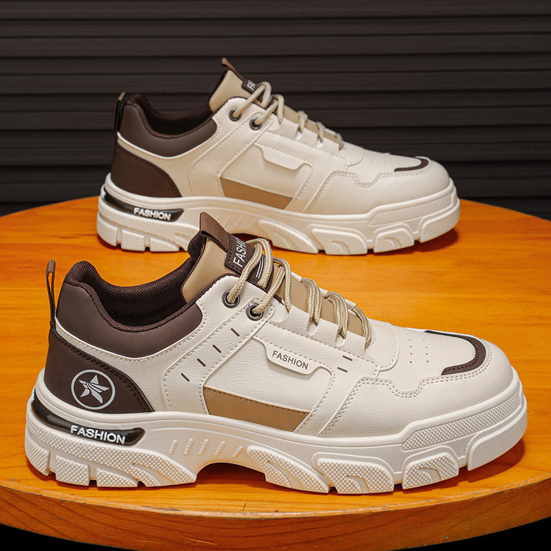 Thick Sole Non Slip Workwear Casual Sneakers Men Shoes