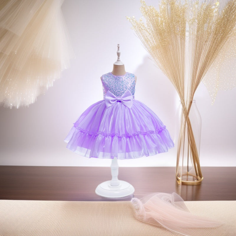 Girls Lace Lolita Princess Tutu Dress Performance Gown