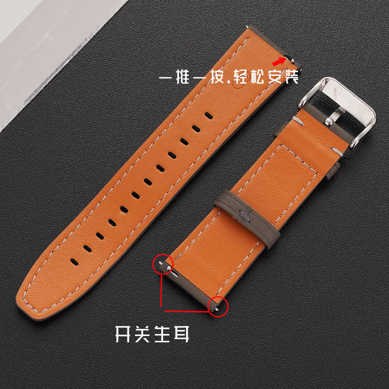 Leather Watch Strap for Huawei GT3 Quick Release Band