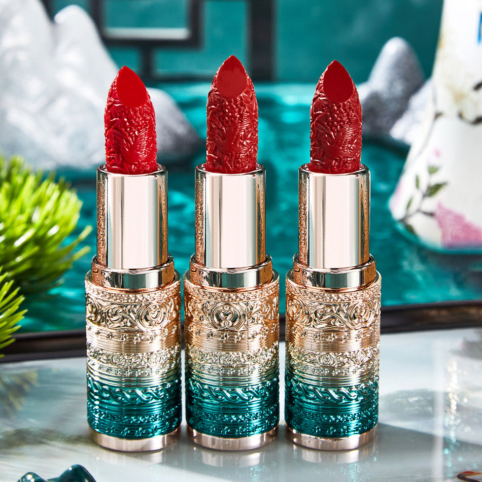 XRoland Velvet Matte Carved Lipstick Long-Lasting 3-Pack