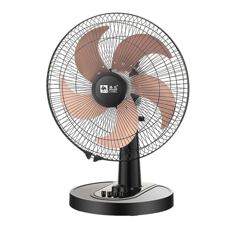 High Wind Silent Desktop Oscillating Electric Fan with Timer