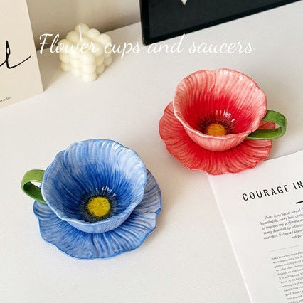 Elegant Latte Coffee Cup and Saucer Set for Stylish Serving