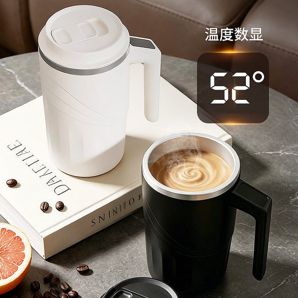 Smart Temperature Measuring Stainless Steel Mixing Cup