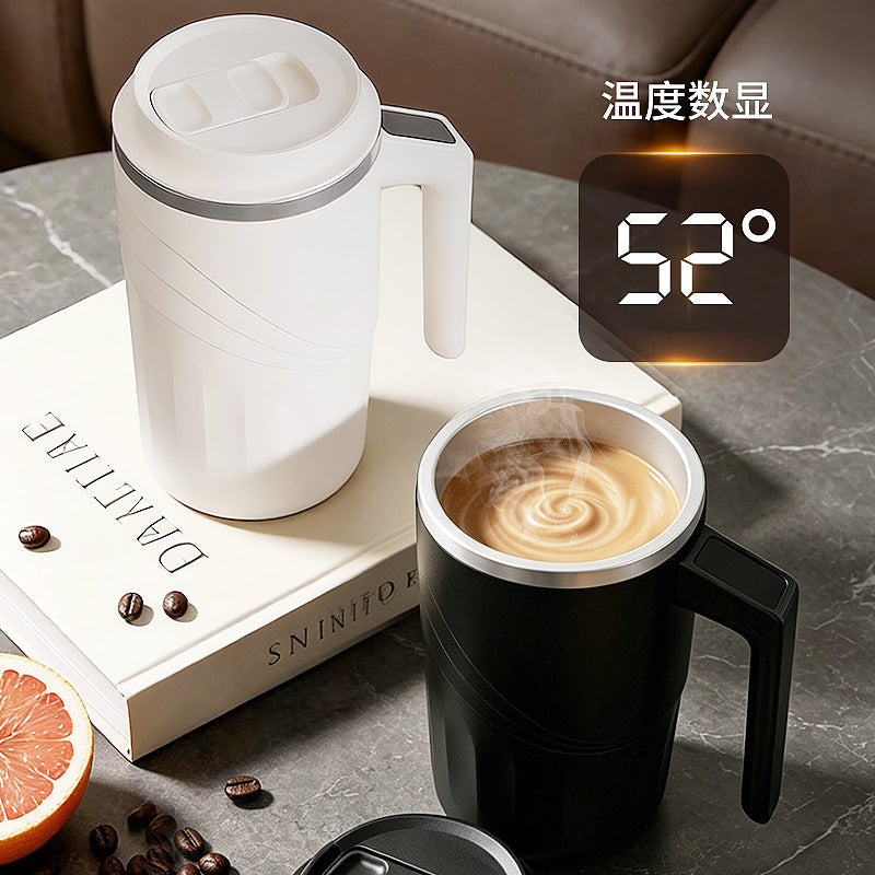 Smart Temperature Measuring Stainless Steel Mixing Cup