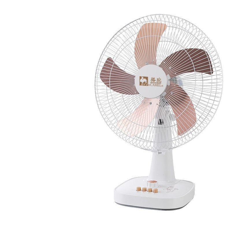 16-Inch Desktop Oscillating Electric Fan Strong Wind Timer