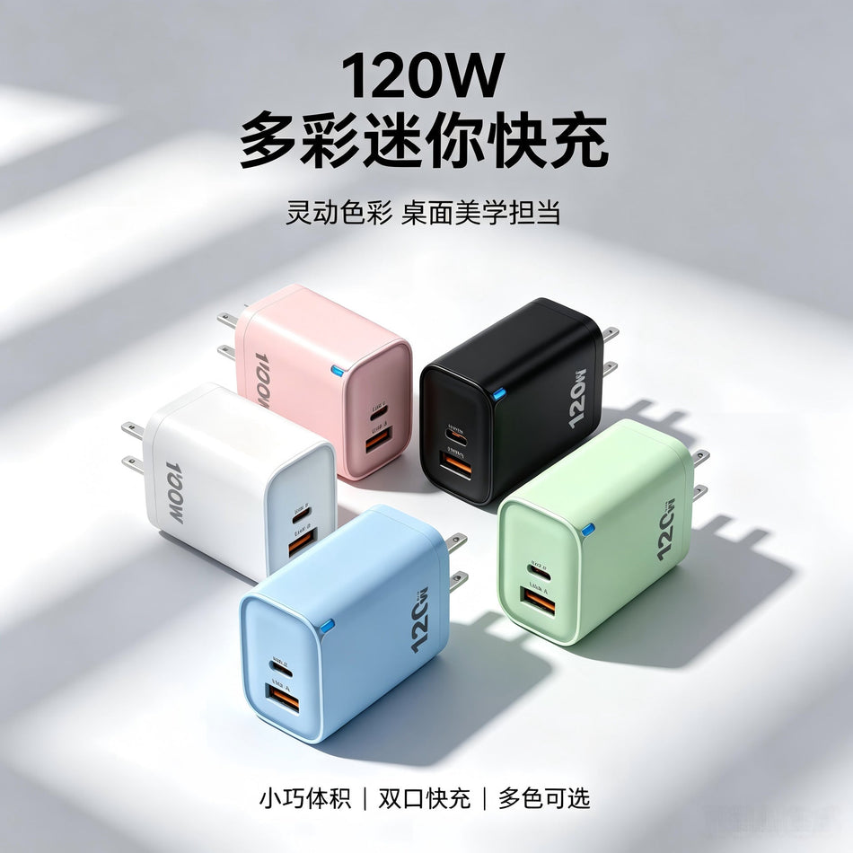 20W PD Fast Charging Head USB-C Adapter for iPhone 16 Pro