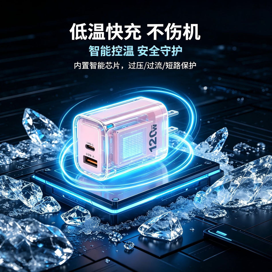 20W PD Fast Charging Head USB-C Adapter for iPhone 16 Pro