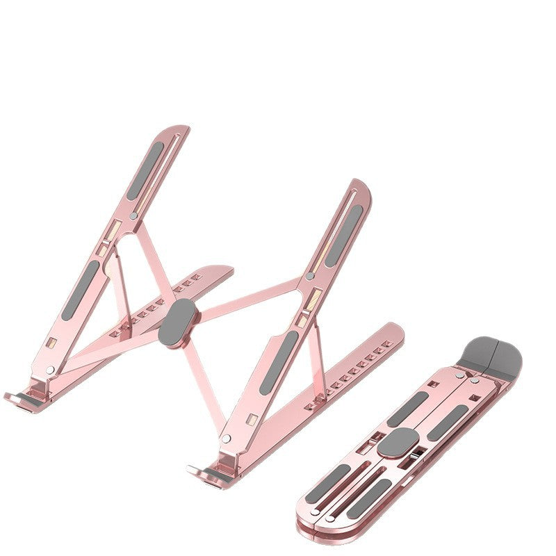 Adjustable Aluminum Laptop Stand Foldable Cooling Desk Riser