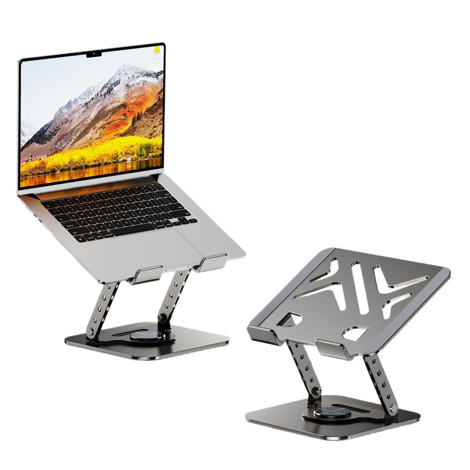 Aluminum Alloy Laptop Stand Adjustable Rotating Desktop Holder