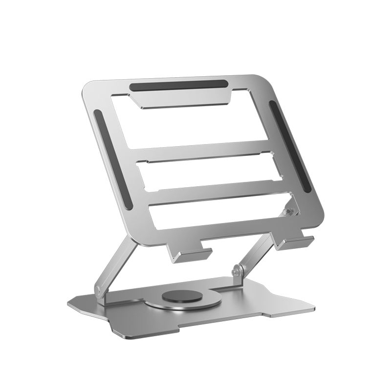 360° Rotating Laptop Stand Metal Adjustable Cooling Riser