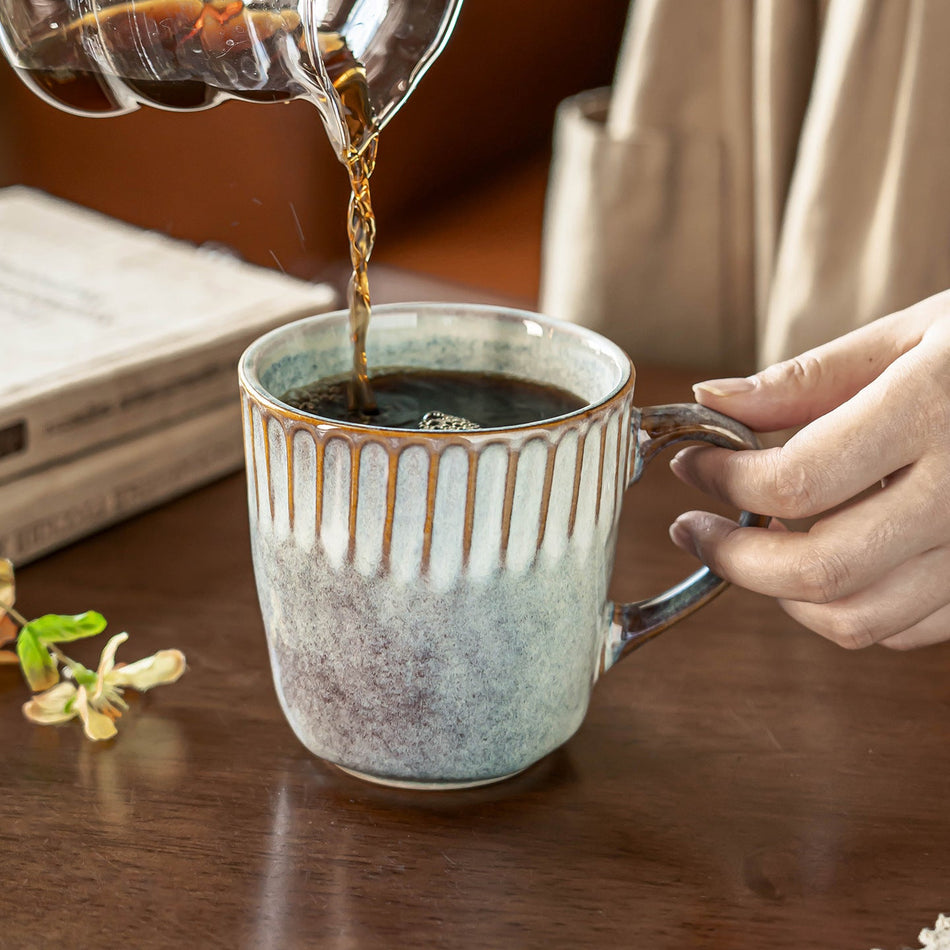 Retro Kiln Glaze Ceramic Mug for Coffee and Tea