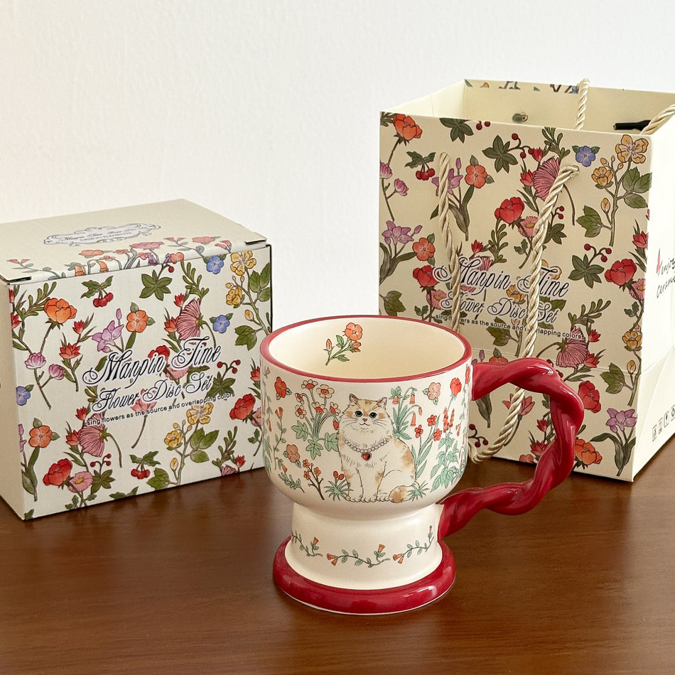 Creative Niche Design Ceramic Mug – Perfect Birthday Gift for