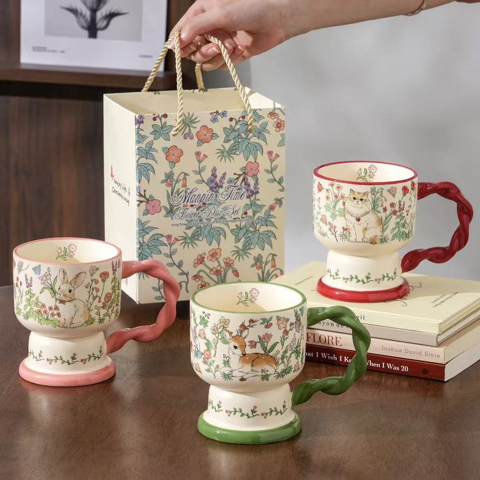 Creative Niche Design Ceramic Mug – Perfect Birthday Gift for