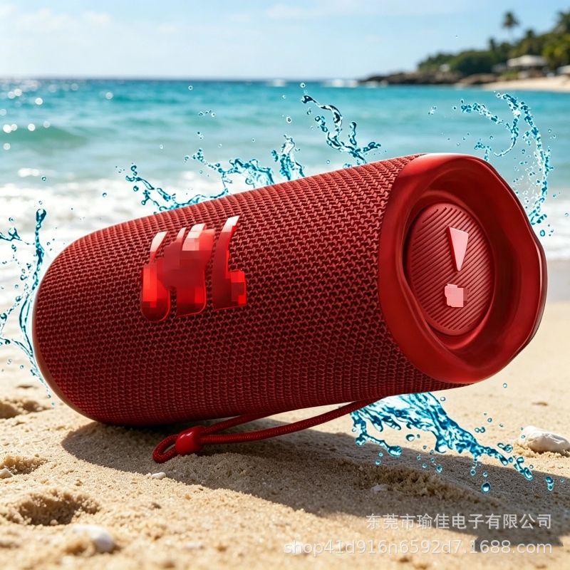 Flip7 Portable Waterproof Bluetooth Speaker Heavy Bass Karaoke