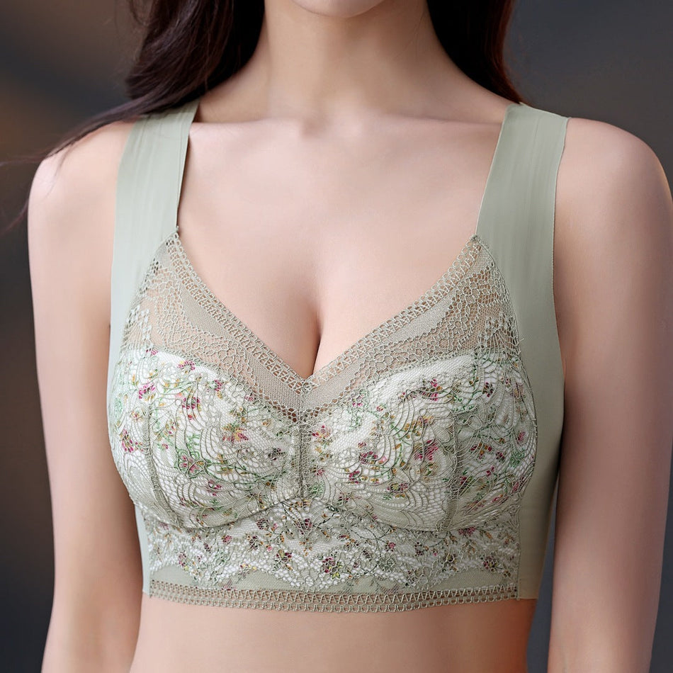 Women's Seamless Beauty Back Tube Top Bra with Push-Up Support