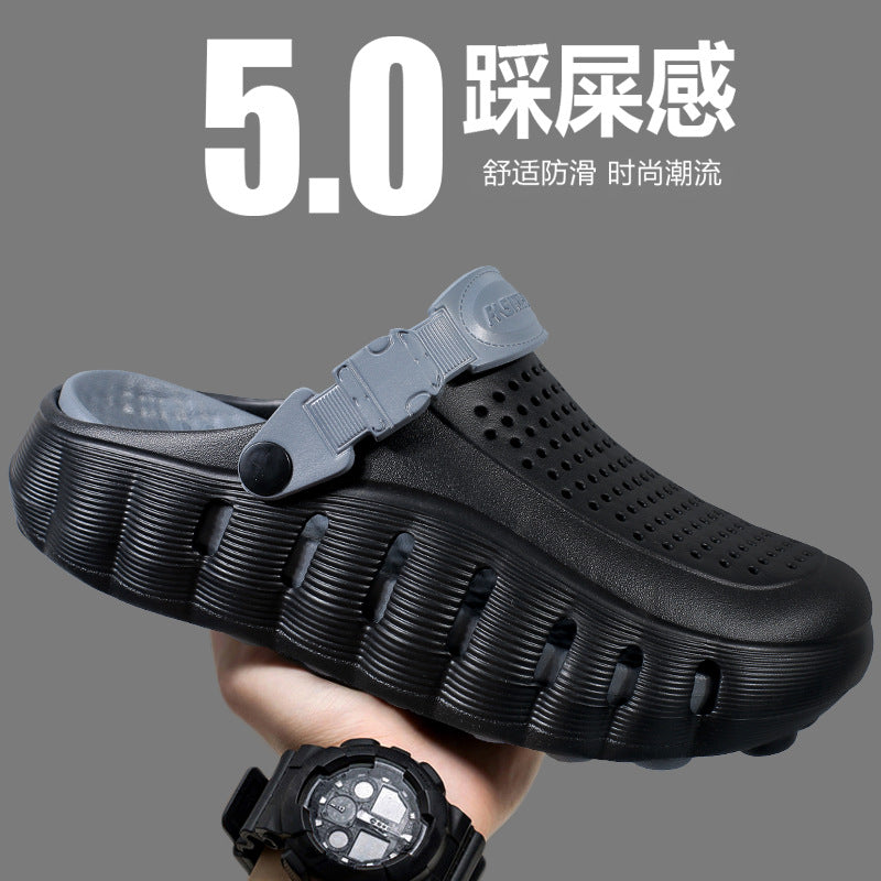 Unisex Closed-Toe Sports Clogs for Beach & Outdoor