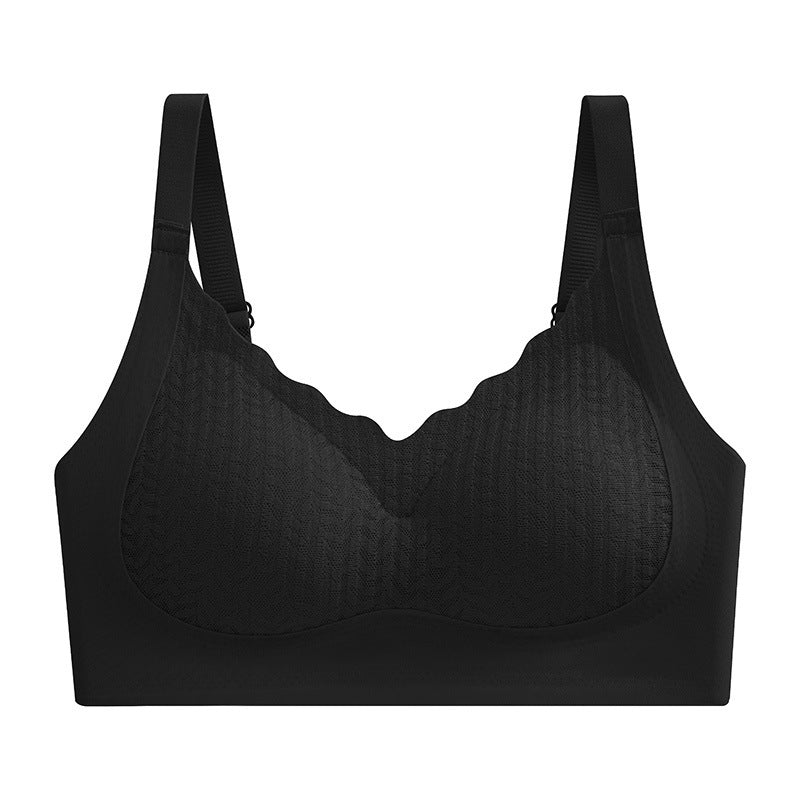 Women's Seamless Wireless Push-Up Bra Soft Support