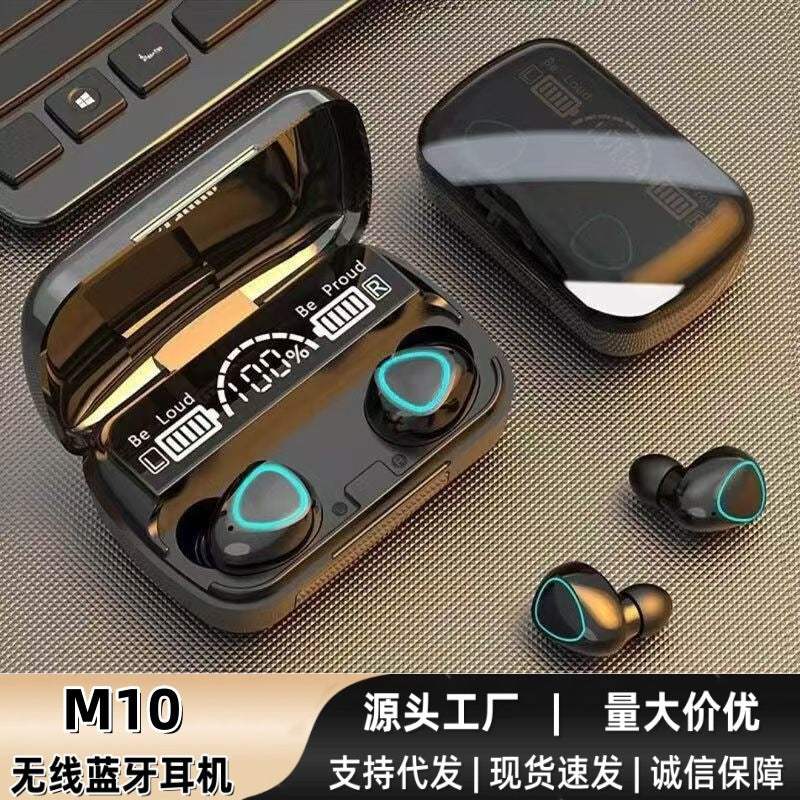 M10 Wireless Gaming Bluetooth Earbuds with Noise Reduction