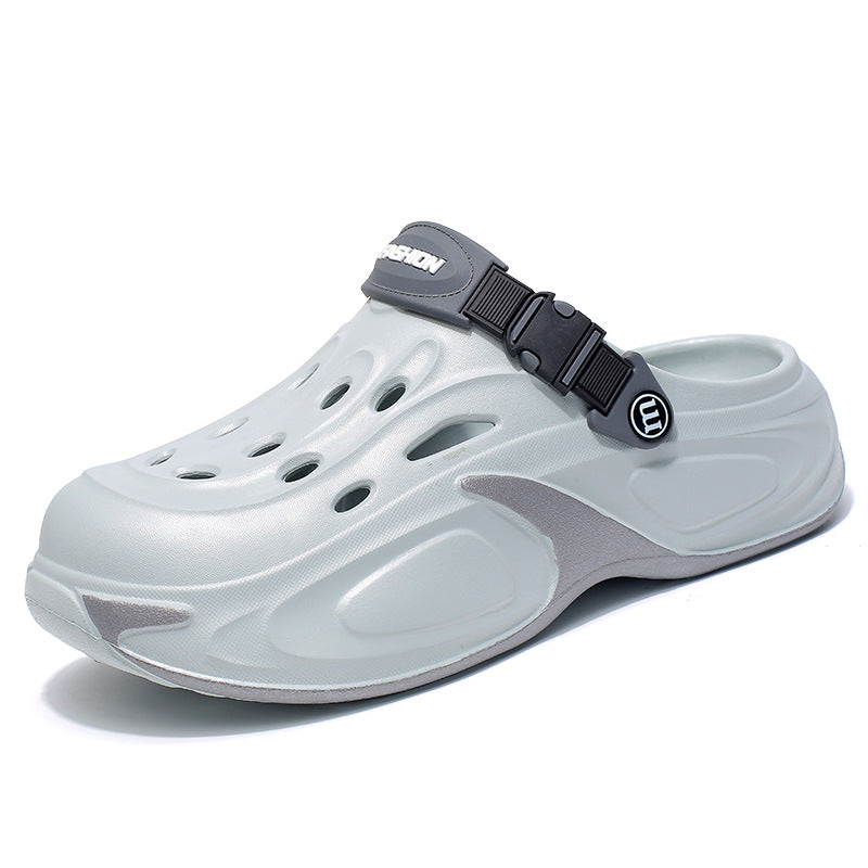 Men's Thick-Sole Slip-On Beach Sandals