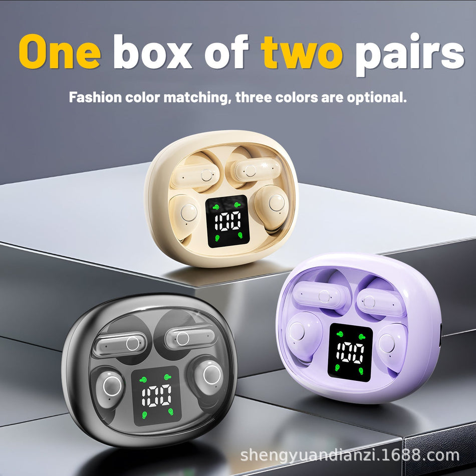 SK35 Wireless Bluetooth Earbuds with Noise Reduction Long Battery