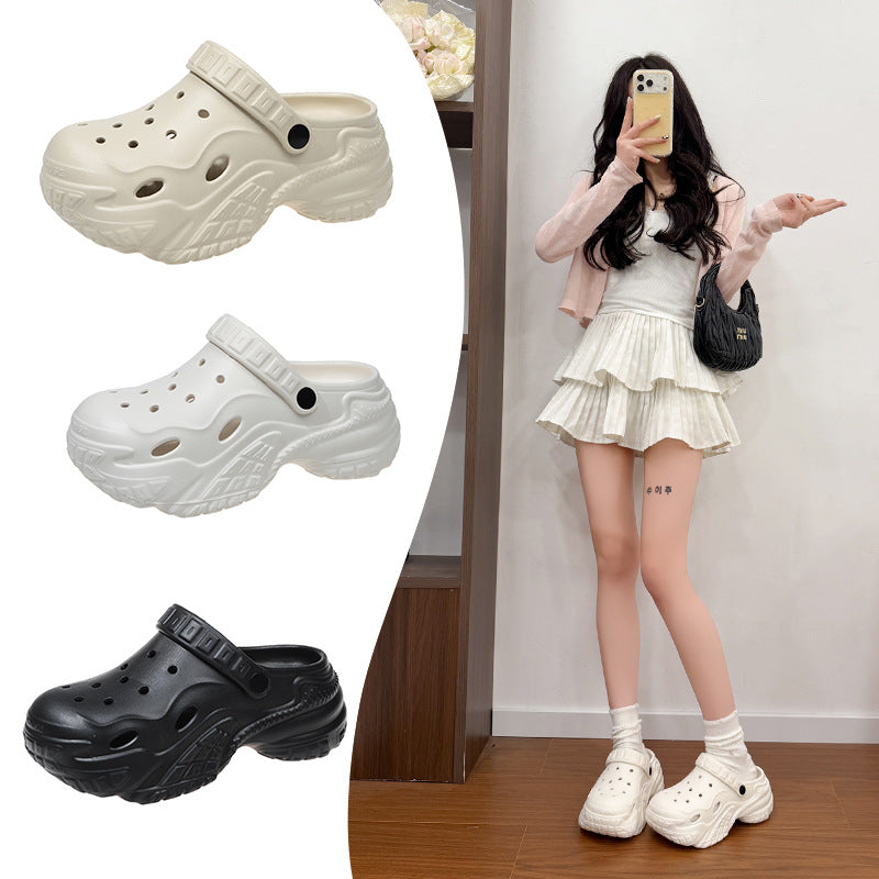 Men's Thick-Sole Non-Slip Beach Clogs