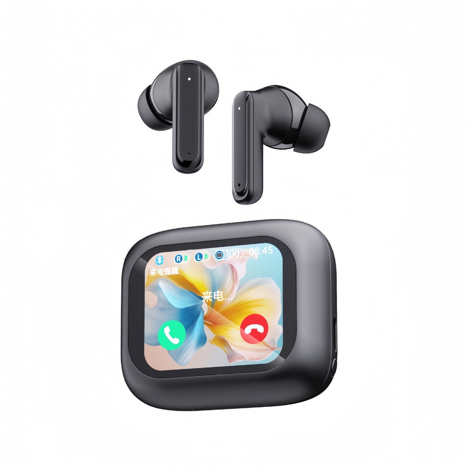 LX10 Wireless Bluetooth Earbuds with Full-Color Touch Display