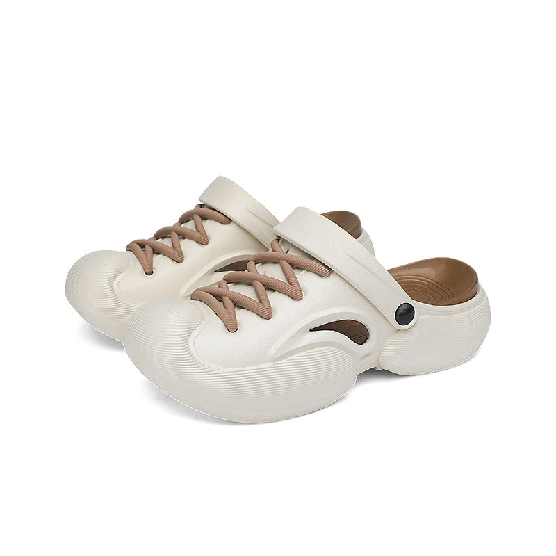 Men's Thick-Sole Closed-Toe Beach Sandals
