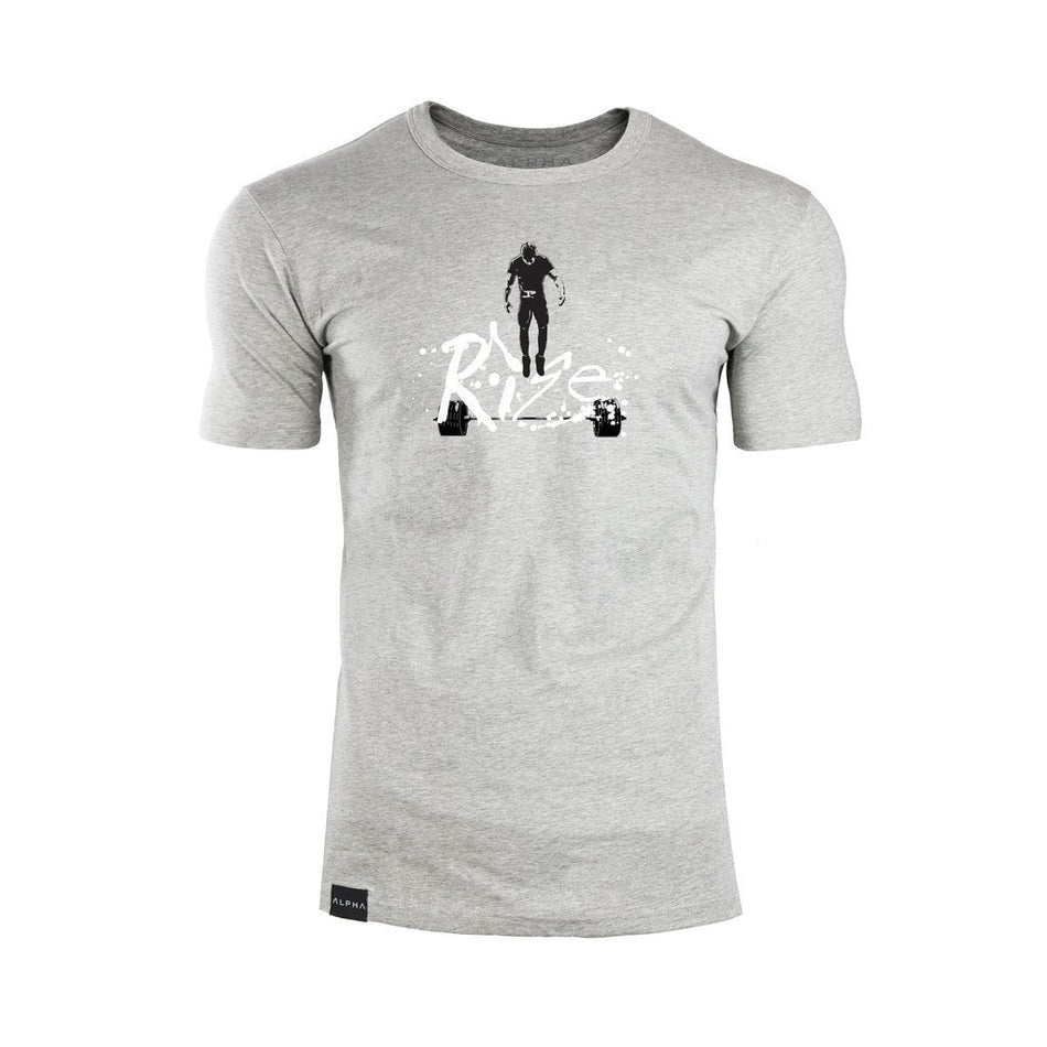 Men's Slim Fit Cotton Sports T-Shirt Crewneck Training Tee